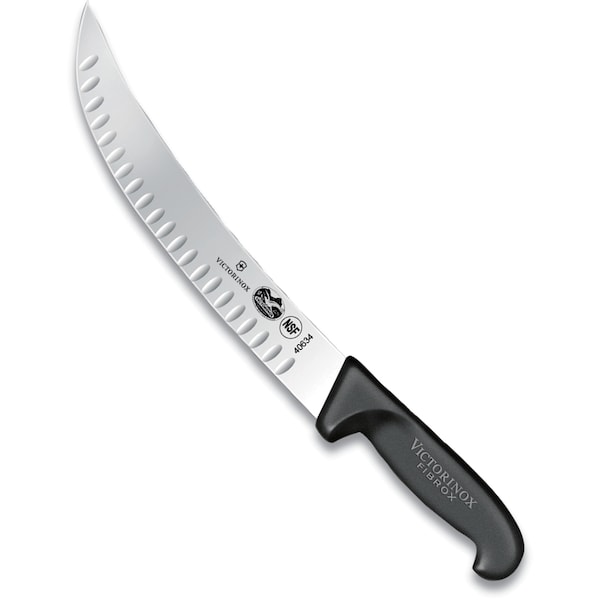 Swiss Army Brands Victorinox 40634 Kitchen Fibrox Pro Black Cimeter, 10In Granton Blade VIC-5.7323.25 - main